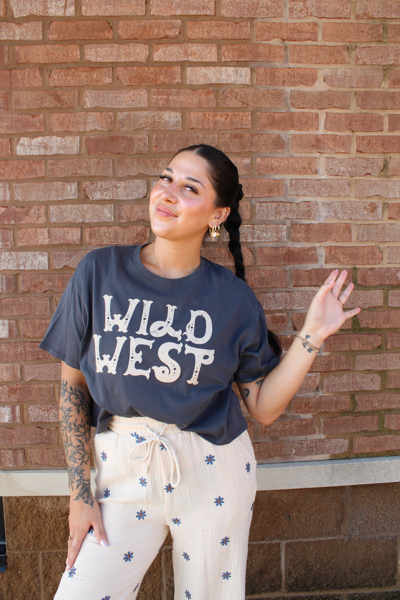 Wild West Crop Tee