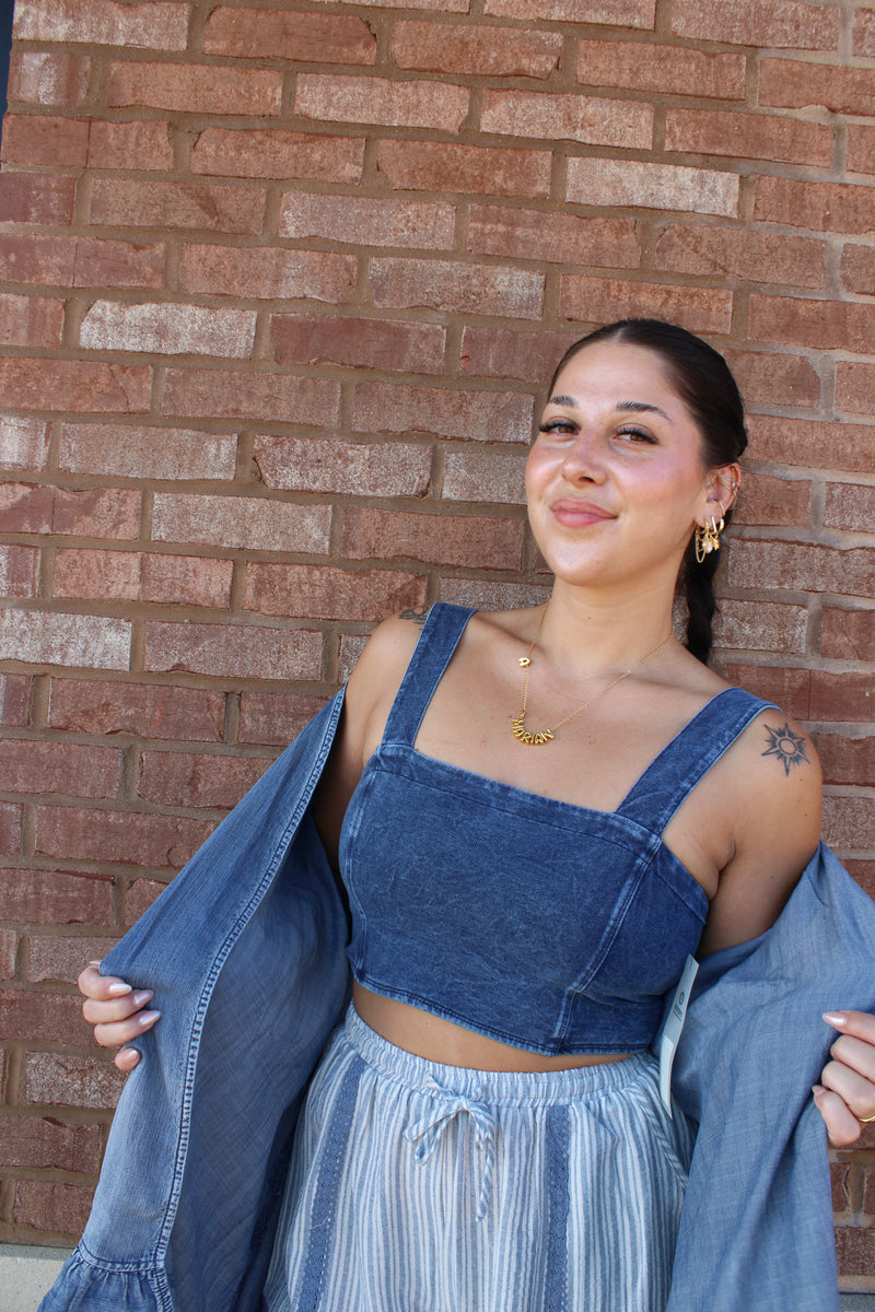 Butter Soft Denim Tank