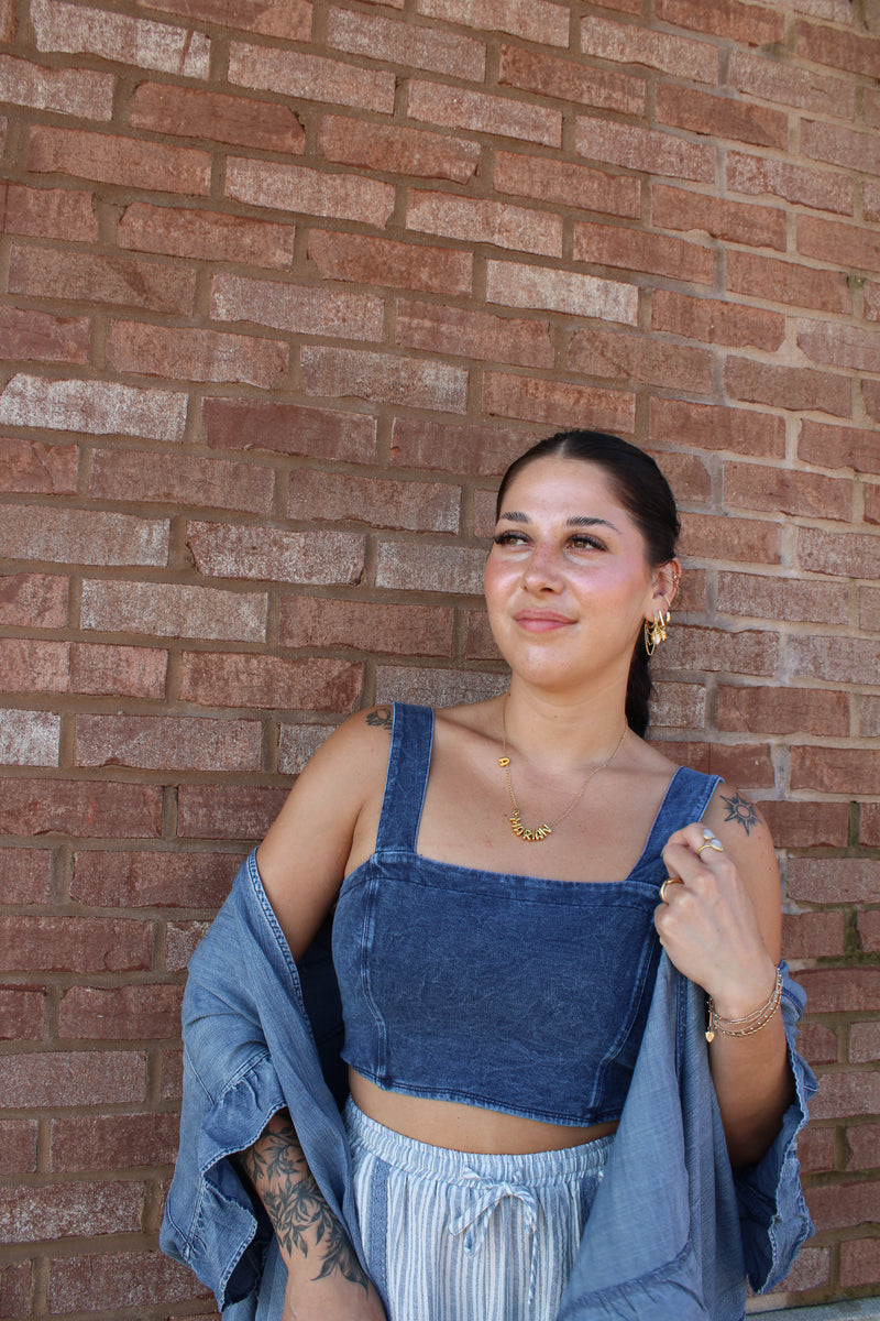 Butter Soft Denim Tank