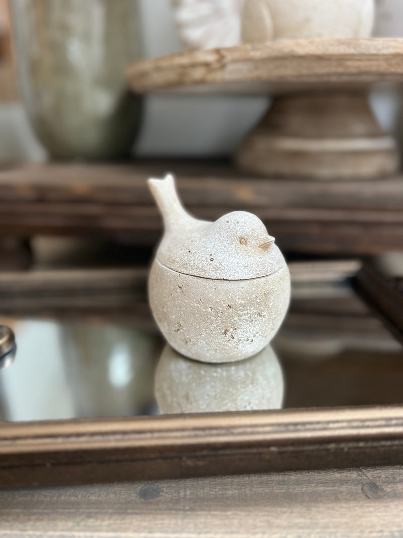 3.5" Clay Bird Box