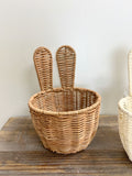 8" Wicker Bunny Basket