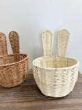 8" Wicker Bunny Basket