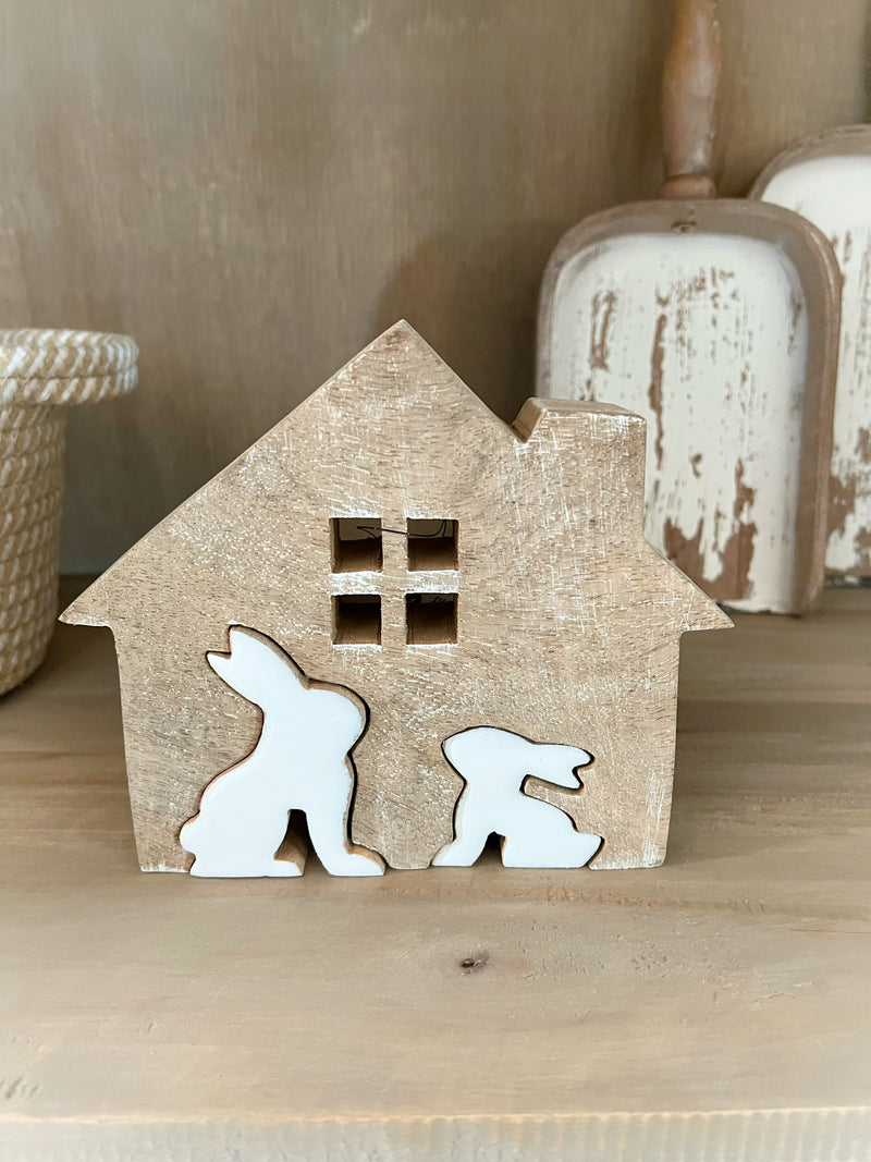 Rabbit House Puzzle Block