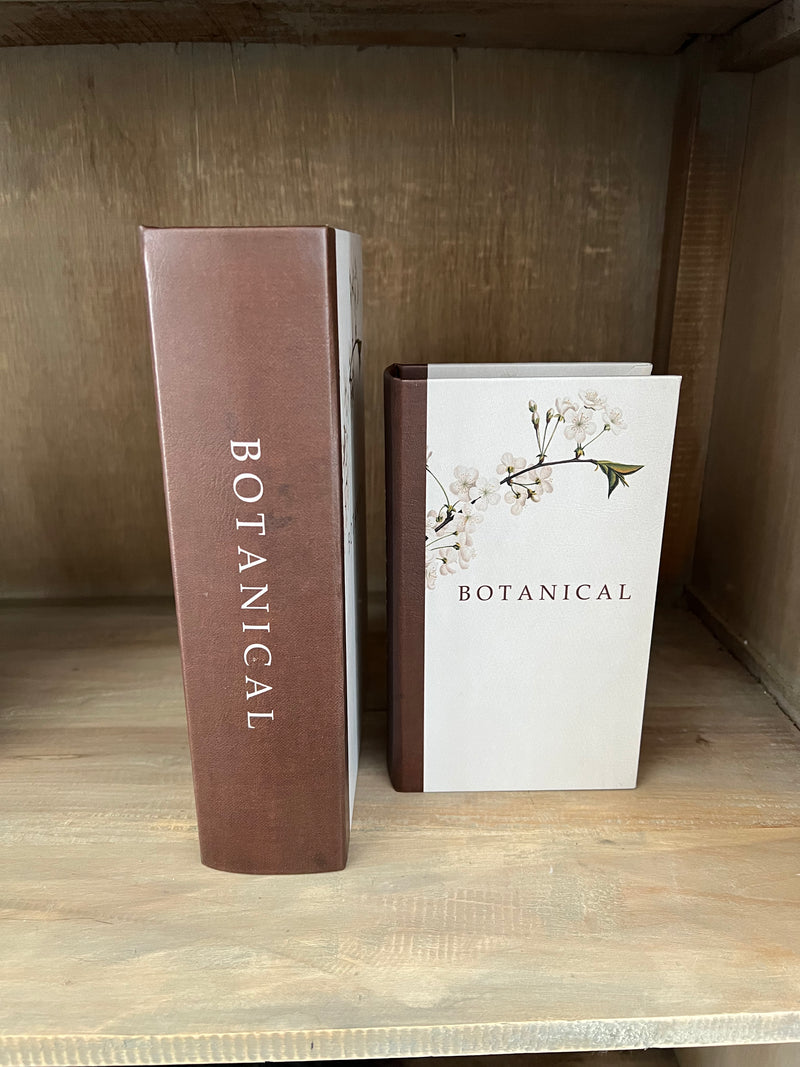 Botanical Storage Book Boxes