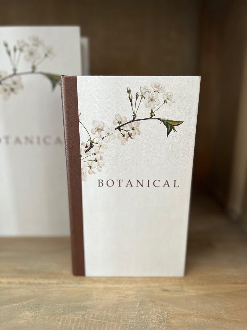 Botanical Storage Book Boxes