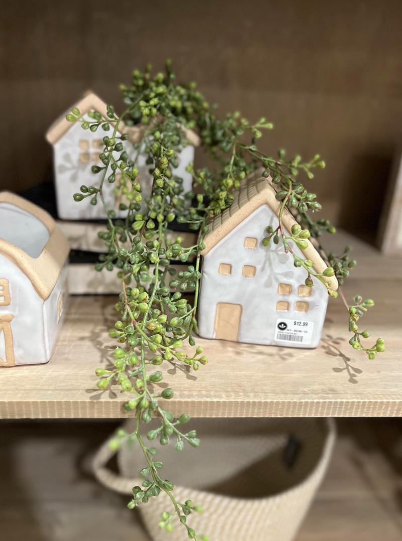 24" String of Pearl Hanging Bush