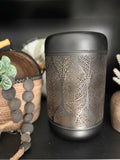 13" Iron Mosaic Lantern