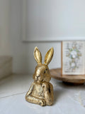 Resin Bunny Bookends / Figurine