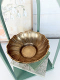 *inner* 9 Ant. Brass Deco Bowl