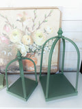 Sage Green Gothic Lanterns