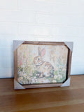 10" x 8" Spring Bunny By Nini Art