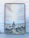 24" x 36" Walk With Jesus Sheep