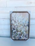 10" x 16" Brown And Tan Daisies
