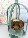 *inner* 9 Ant. Brass Deco Bowl