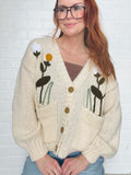 Garden Vibes Embroidered Spring Cardigan
