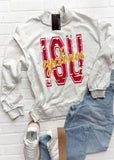 Curvy ISU Mock Neck Crew