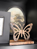 Antique Gold Butterfly Stands