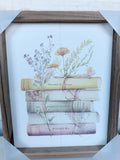 8" x 10" Spring Garden Books Floral