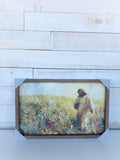 16" x 10" Jesus Among Wildflowers