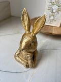 Resin Bunny Bookends / Figurine