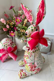 22” Embroidered Botanical Easter Bunny