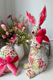 22” Embroidered Botanical Easter Bunny