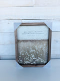 8" x 10" Be Kind And Helpful Flower Field Ephesians 4:32