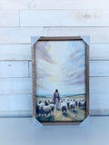 10" x 16" Walk With Jesus Sheep