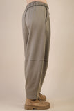 Boho Barrel Cotton Pant