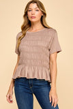 Bailey Smocked Blouse