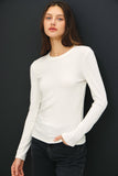 Boatneck Longsleeve Top