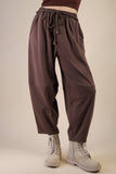 Boho Barrel Cotton Pant
