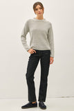 Acid Wash Chunky Sweater
