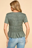 Bailey Smocked Blouse
