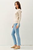 Boatneck Longsleeve Top