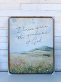 24" x 30" I Have Seen The Goodness