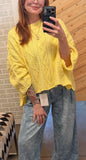 Banana Round Neck Sweater