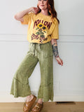 Vintage Wash Boho Flare