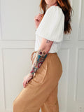 Eyelet Puff Sleeve Top