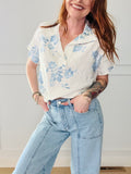 Summer Picnic Blouse