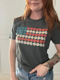American Flag Flower Tee