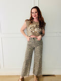 Leopard Beige Pant
