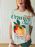 Orange Club Tee