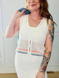 Knit Rainbow Tank
