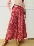 Paisley Print Flowy Pant
