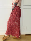 Paisley Print Flowy Pant