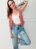 Vervet High Rise Utility Barrel Jean