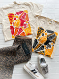Cliche Vintage Wash Football Tee