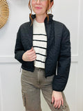 Quilted Floral Jacket