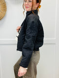 Quilted Floral Jacket